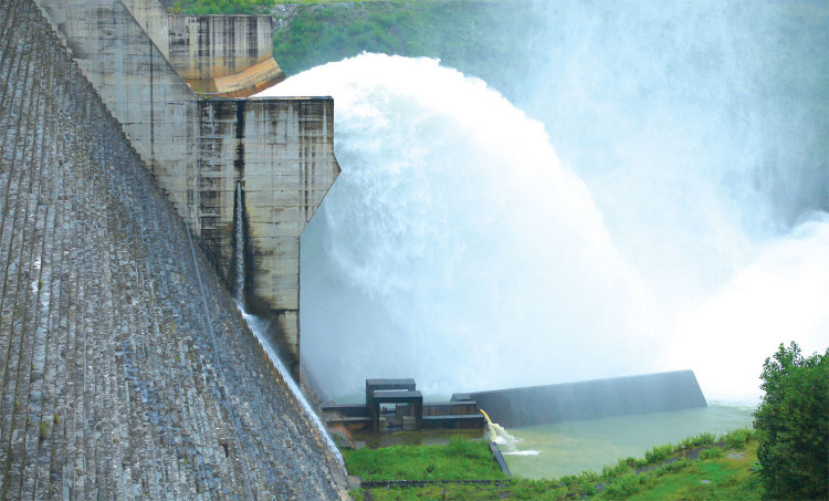 Lưu lượng nước về các hồ thủy điện trong quý III/2025 nhiều hơn so với quý III/2024. Ảnh: Tiên Giang