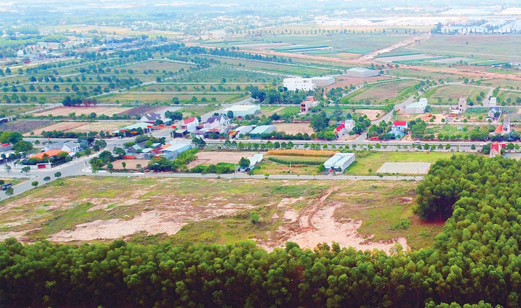 Việc cấp giấy chứng nhận quyền sử dụng đất khi chưa có đất ngoài thực địa là trái nguyên tắc, ảnh hưởng đến quyền tài sản của công dân. Ảnh: Nhã Chi