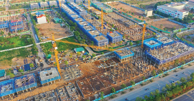 Nguồn việc gia tăng trong năm 2026, mở ra cơ hội rất lớn cho ngành xây dựng. Ảnh: Lê Khôi