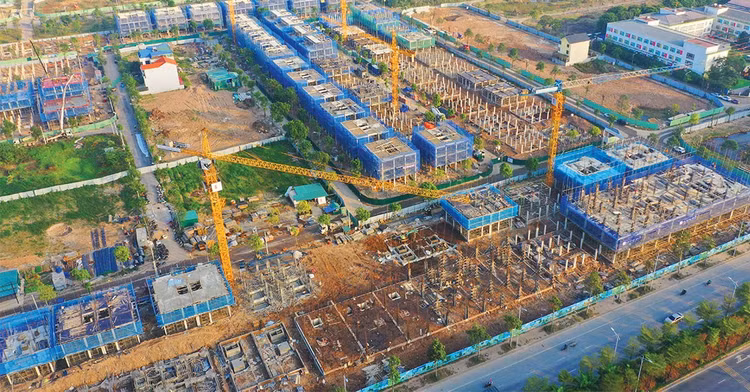 Nguồn việc gia tăng trong năm 2026, mở ra cơ hội rất lớn cho ngành xây dựng. Ảnh: Lê Khôi