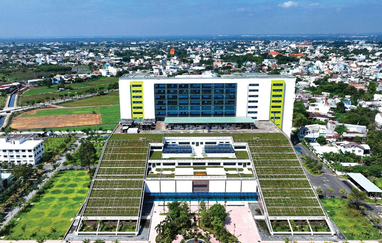 Bệnh viện Đa khoa khu vực Hóc Môn được khánh thành từ ngày 19/4/2025. Ảnh: Duy Hiệu