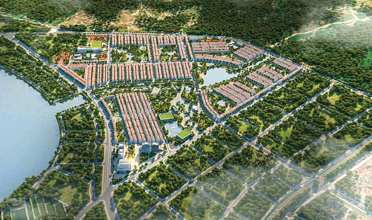 Gói thầu số 04 Thi công xây dựng thuộc Dự án Xây dựng hạ tầng kỹ thuật Khu tái định cư Cam Thịnh Đông (Khánh Hòa) đã bị hủy thầu. Minh họa: Phú An