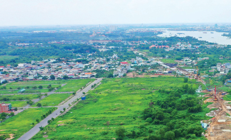 Hiện có một số nhà đầu tư bày tỏ sự quan tâm đến Dự án thành phần 2-2 Vành đai 4 TP.HCM đoạn qua tỉnh Đồng Nai. Ảnh: Chiến Khôi