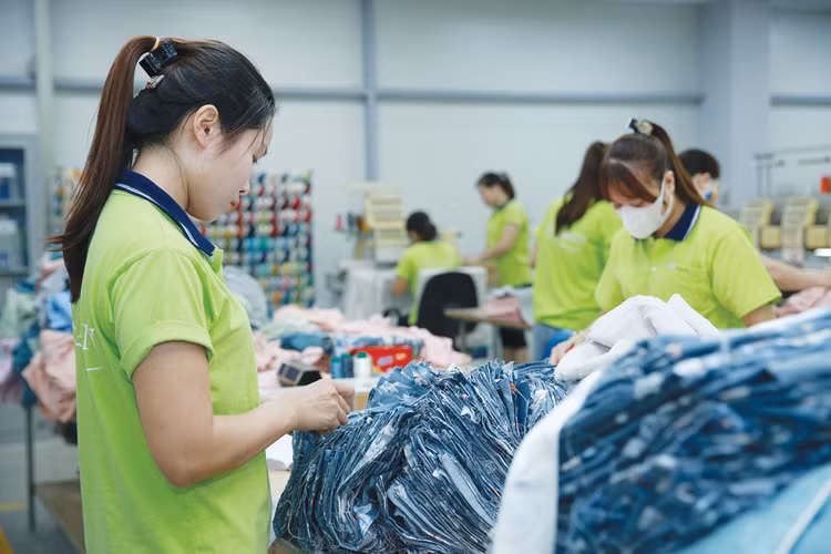 Nhiều ngành sản xuất trong nước vẫn phụ thuộc vào nguyên liệu nhập khẩu, khiến xuất khẩu dễ bị tổn thương khi chuỗi cung ứng biến động. Ảnh: Lê Tiên