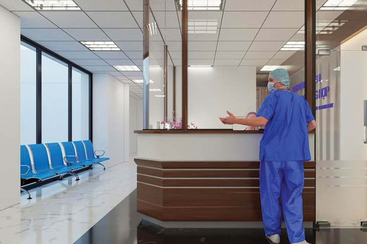 Gói thầu số 16 Thiết bị văn phòng (bàn ghế văn phòng) tại Bệnh viện Ung bướu tỉnh An Giang có giá dự toán 20,148 tỷ đồng. Minh họa: BV