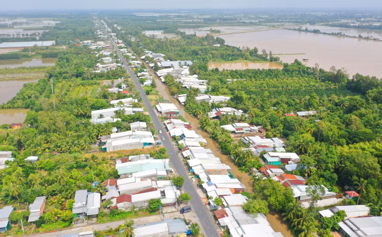 Tổng diện tích đất cần giải phóng mặt bằng tại Dự án cao tốc Cà Mau - Đất Mũi là khoảng 713,09 ha. Ảnh minh họa: Tiên Giang