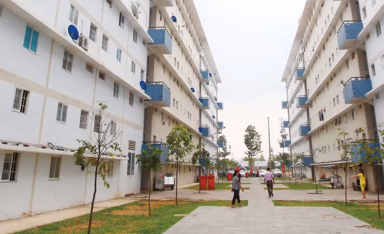 Hạ tầng được tăng tốc đầu tư kéo theo nhu cầu tái định cư, nhà ở cho công nhân, chuyên gia, lao động dịch vụ và dân cư mới tăng cao tại Bắc Ninh. Ảnh minh họa: Song Lê