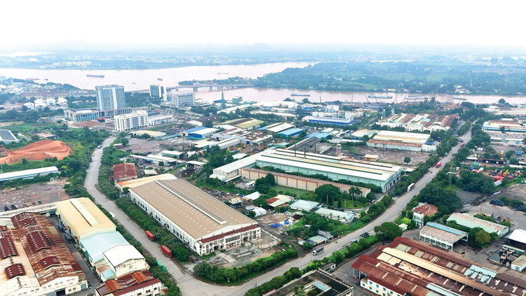 Khu Trung tâm chính trị - hành chính tỉnh Đồng Nai có tổng mức đầu tư sơ bộ 8.600 tỷ đồng, được quy hoạch xây dựng tại Khu công nghiệp Biên Hòa 1. Ảnh: Thiên Vương