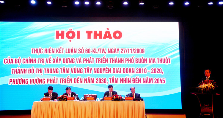 Tổng kết 10 năm thực hiện Kết luận 60-KL/TW cho thấy, tình hình phát triển kinh tế - xã hội của thành phố Buôn Ma Thuột có bước phát triển khá, cơ bản đạt các chỉ tiêu đề ra.