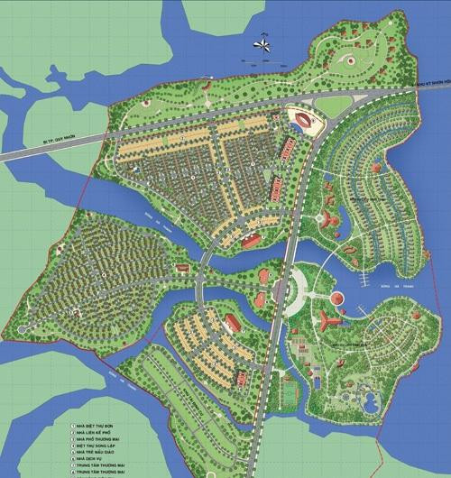 Phối cảnh Khu đô thị mới An Phú Thịnh - Quy Nhơn (ảnh internet)