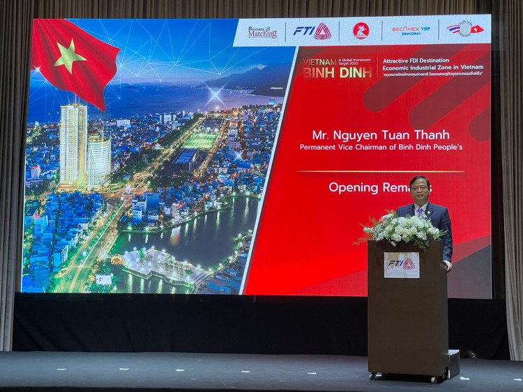Hội thảo Xúc tiến đầu tư tỉnh Bình Định hiện đang diễn ra tại Thái Lan