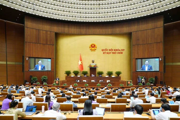 Toàn cảnh phiên họp sáng ngày 9/5/2025