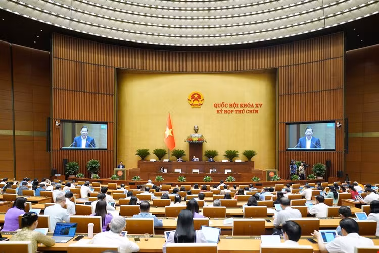 Toàn cảnh phiên họp sáng ngày 9/5/2025