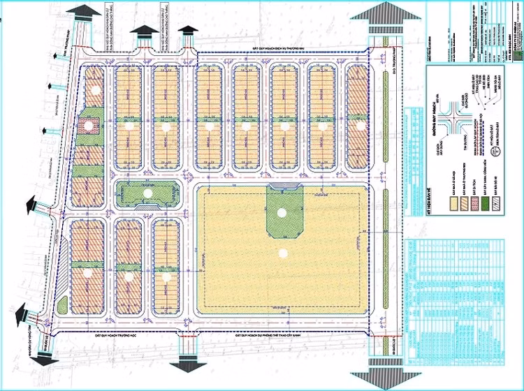 Quy hoạch chi tiết tỷ lệ 1/500 Khu nhà ở xã hội tại xã Lộc Ninh, TP. Đồng Hới, tỉnh Quảng Bình 