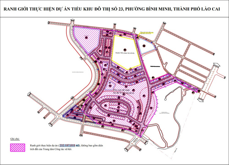 Lào Cai đấu giá chọn nhà đầu tư Tiểu khu đô thị mới số 23