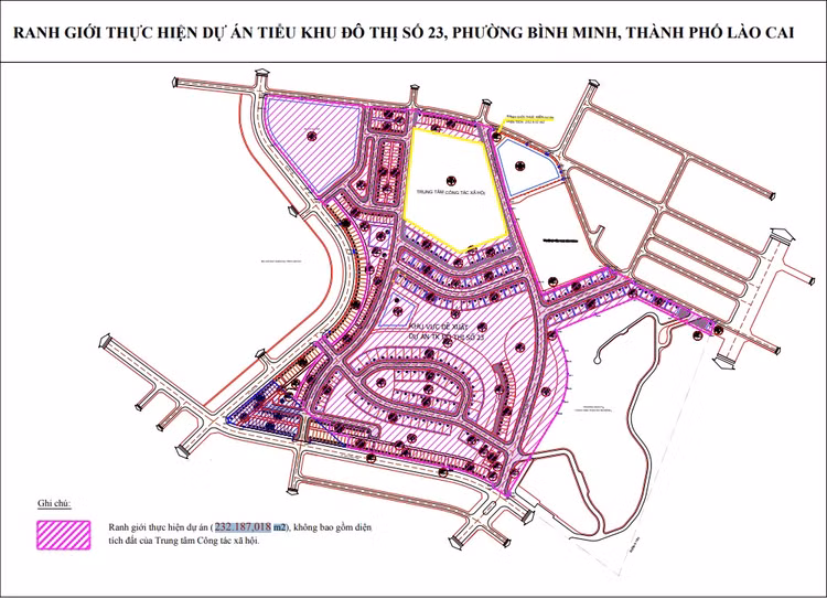 Lào Cai đấu giá chọn nhà đầu tư Tiểu khu đô thị mới số 23