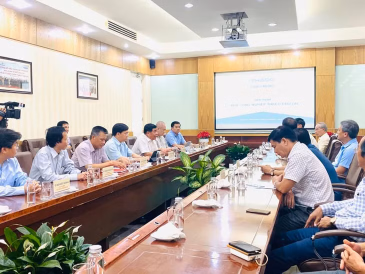 Đoàn công tác của Bộ Kế hoạch và Đầu tư làm việc với Tập đoàn Thaco tại Khu công nghiệp Thaco Chu Lai