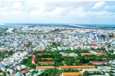 Dự án Khu đô thị mới Tây Nam TP. Long Xuyên được đầu tư trên diện tích đất 46,02 ha tại phường Mỹ Phước và phường Mỹ Quý, TP. Long Xuyên, tỉnh An Giang. Ảnh: NC st