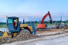 Nhiều gói thầu xây lắp do Ban Quản lý dự án đầu tư xây dựng huyện Chơn Thành (tỉnh Bình Phước) làm bên mời thầu có giá trúng thầu sát giá gói thầu. Ảnh minh họa: Nhã Chi