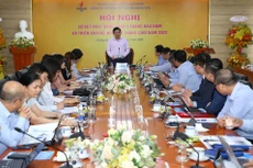 Tổng giám đốc PVN Lê Mạnh Hùng phát biểu tại buổi làm việc