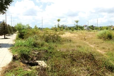 Hạ tầng kỹ thuật Khu dân cư trục đường Mỹ Trà - Mỹ Khê (TP. Quảng Ngãi) do QISC làm chủ đầu tư ngổn ngang sau 8 năm đầu tư