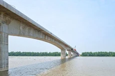 Nội dung chính của Gói thầu ĐTKC-07-11 là điều tiết đảm bảo giao thông Khu vực cầu Chanh - sông Chanh trong năm 2021. Ảnh: Công Thành