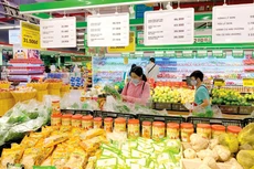 CPI tháng 3/2022 tăng 0,7% so với tháng trước, đi ngược với quy luật giảm trong tháng sau Tết Nguyên đán. Ảnh: Tiên Giang