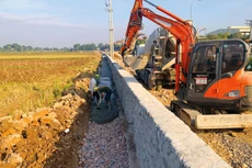 Gói thầu Thi công hạng mục giao thông, thoát nước đoạn Km20+005,3 - Km35+681 thuộc Dự án Nâng cấp, cải tạo đường ĐT 601 có giá gói thầu 118,469 tỷ đồng. Ảnh minh họa: Tiên Giang