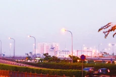 Công ty CP Chiếu sáng công cộng TP.HCM đang quản lý, vận hành, duy tu hệ thống chiếu sáng công cộng trên địa bàn TP.HCM. Ảnh: Đông Giang