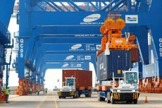 Hai tháng đầu năm 2022, kim ngạch xuất khẩu hàng hóa ước đạt 53,79 tỷ USD, tăng 10,2% so với cùng kỳ năm trước. Ảnh: Lê Tiên