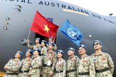 Việt Nam đã cử nhiều sĩ quan và quân nhân tham gia hoạt động gìn giữ hòa bình của Liên hợp quốc. Ảnh: VOV