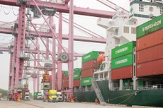 Chỉ trong 9 ngày TPHCM thu được hơn 55 tỉ đồng tiền phí hạ tầng cảng biển. Ảnh minh họa: TL.