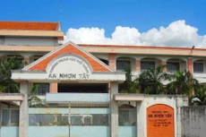 Gói thầu Cung cấp, lắp đặt thiết bị thuộc Dự án Đầu tư nâng cấp đạt chuẩn Trường THPT An Nhơn Tây có giá 4.236.526.000 đồng. Ảnh: Song Lê