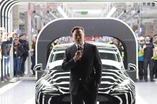 CEO Elon Musk của Tesla - Ảnh: AP