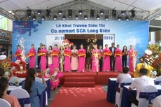 Cắt băng khai trương Co.opmart SCA Long Biên, Hà Nội