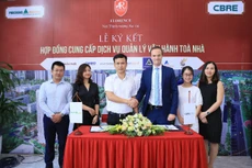 Hình ảnh lễ ký kết hợp đồng quản lý vận hành dự án