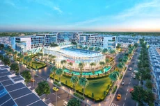 Phối cảnh TTTM Ngân Phát tại khu đô thị phức hợp – cảnh quan Cát Tường Phú Hưng