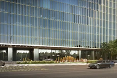 Các tấm kính mặt ngoài dự án được xử lý để giảm đảo nhiệt đô thị, cải thiện chất lượng không khí xung quanh, đồng thời điều hòa vi khí hậu và nhiệt độ