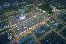 Phối cảnh tổng thể dự án Khu đô thị phức hợp – cảnh quan Cát Tường Phú Hưng