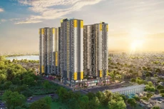 Khu căn hộ Bcons Solary tọa lạc ngay cổng Khu công nghiệp Tân Đông Hiệp B