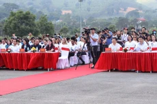 Lãnh đạo tỉnh Vĩnh Phúc cùng các đại biểu tham dự Lễ phát động trồng cây năm 2023