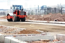 Nhiều nhà thầu xây dựng đang cạn kiệt dòng tiền và gặp khó khăn trong tiếp cận nguồn vốn phục vụ sản xuất, kinh doanh. Ảnh: Lê Tiên