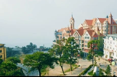 Tam Đảo có nhiều cảnh đẹp, thời tiết mát mẻ