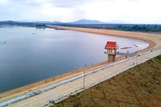 Tổng công ty Xây dựng nông nghiệp và Phát triển nông thôn Thanh Hóa đã thi công nhiều gói thầu quy mô lớn trong lĩnh vực nông nghiệp, thủy lợi. Ảnh: T.H