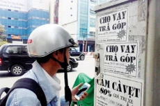 Có tình trạng tín dụng đen núp bóng công ty tài chính để đánh lừa người dân cho vay với lãi suất cao. Ảnh: Internet 