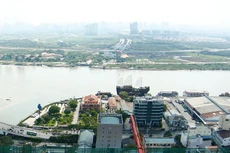 Việc chuyển đổi mục đích sử dụng đất đối với phần diện tích vị trí khu cảng Nhà Rồng - Khánh Hội đến nay chưa hoàn thành. Ảnh: Lê Tiên