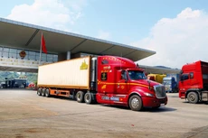 Tình trạng tắc nghẽn tại các cửa khẩu lớn cho thấy hiện trạng phát triển không đồng đều của kết cấu hạ tầng giao thông trên cả nước. Ảnh: Vi Hồng Thái