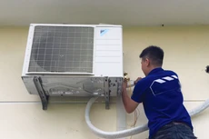 Công ty TNHH MTV Mộc Nhật Minh chậm trễ trong việc cung cấp máy điều hòa, vi phạm tiến độ thực hiện hợp đồng. Ảnh: NC st