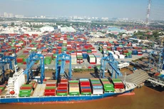 Giảm giá, phí bốc xếp, lưu kho tại các cảng hàng không, cảng biển, cảng đường thủy nội địa là một trong những giải pháp đề xuất hỗ trợ doanh nghiệp. Ảnh: Lê Tiên