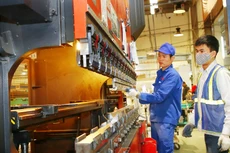 Lĩnh vực sản xuất công nghiệp có tiềm năng tiết kiệm năng lượng rất lớn. Ảnh: Lê Tiên